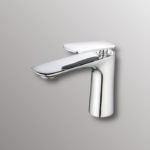 bathroom tap in chrome finish