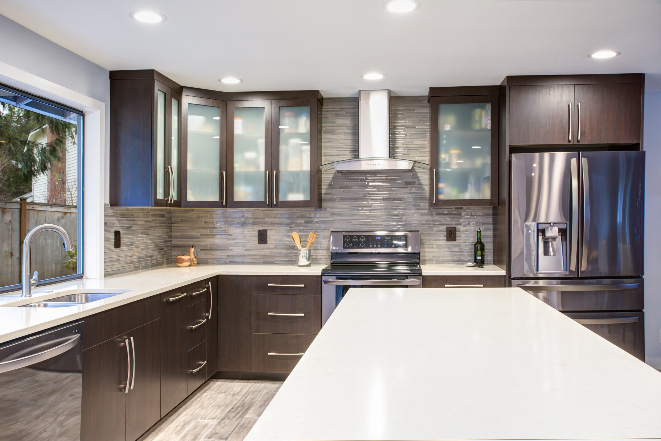 Solid Kitchen Cabinets in Buffalo Grove at Fusion Home Corp. - Fusion Home