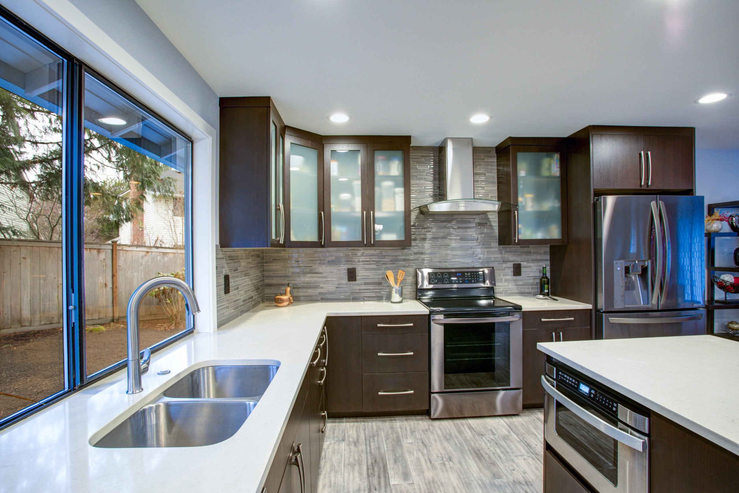 Solid Kitchen Cabinets in Buffalo Grove at Fusion Home Corp. - Fusion Home