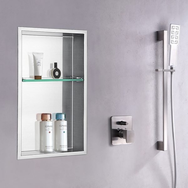 shower wall niche