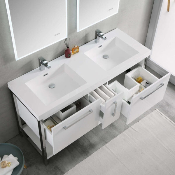 Free-standing Vanity (24″,32″,40″) - Fusion Home