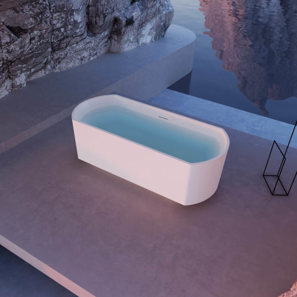 60inch BT03 Modern Freestanding Bathtub (Acrylic) Fusion Home