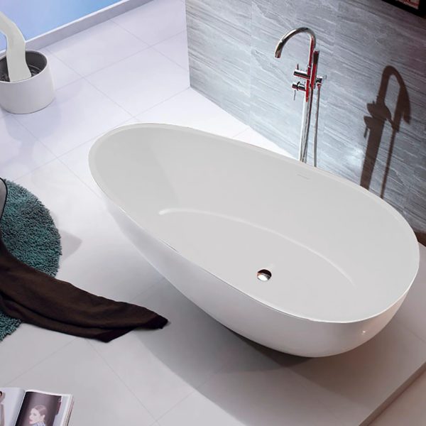 60inch BT03 Modern Freestanding Bathtub (Acrylic) Fusion Home