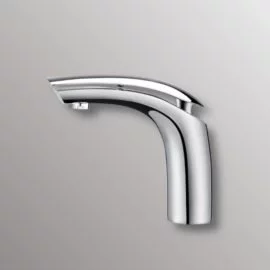 vanity faucet in chrome finish