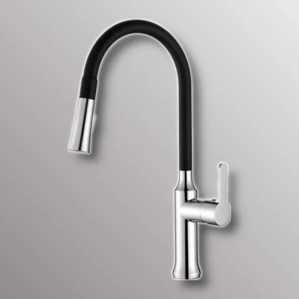 polished kitchen faucet
